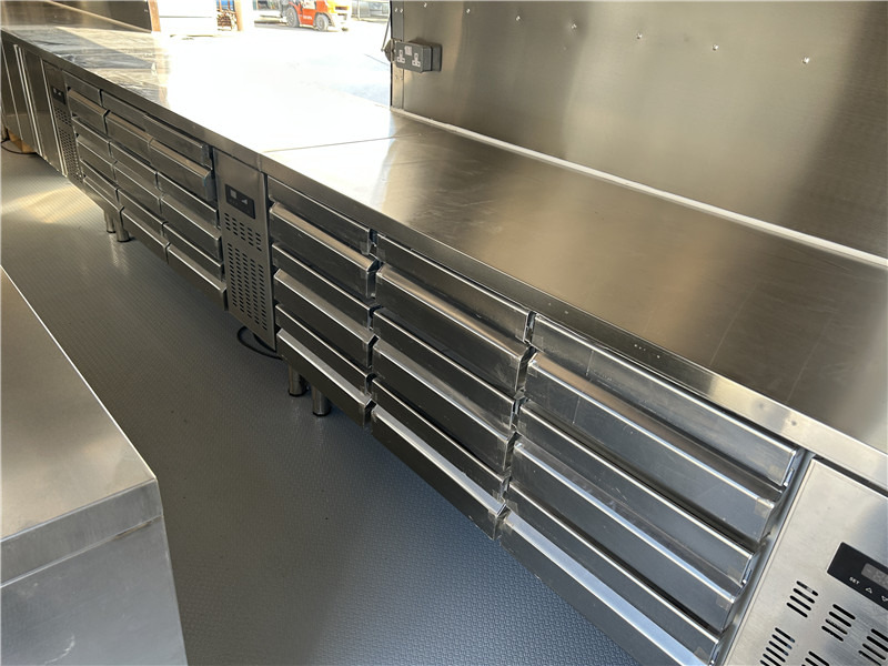 Rơ moóc bán hàng để vận chuyển thịt Mobile Grill Catering Middle Eastern Food Truck & Trailer: hình 10