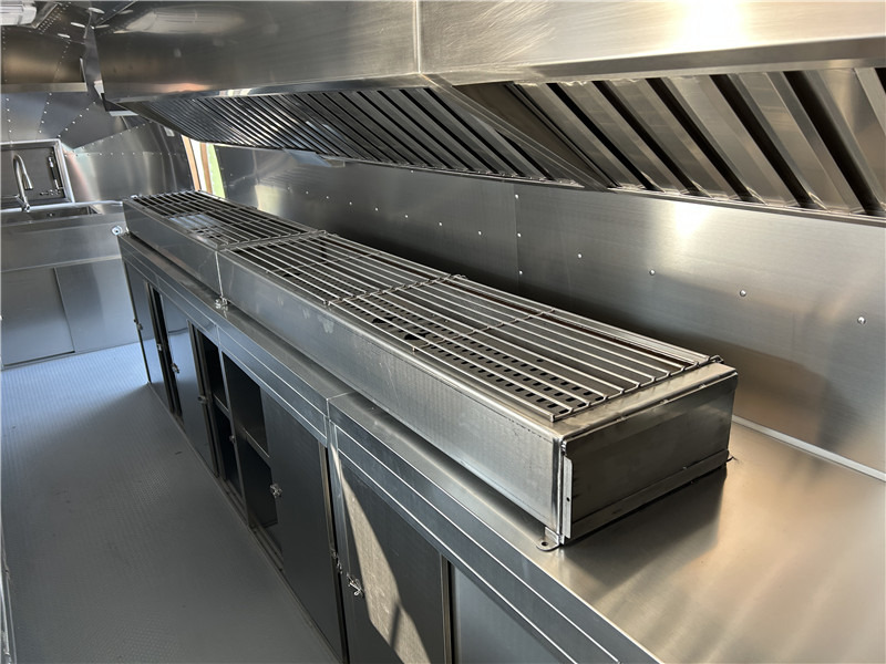 Rơ moóc bán hàng để vận chuyển thịt Mobile Grill Catering Middle Eastern Food Truck & Trailer: hình 14