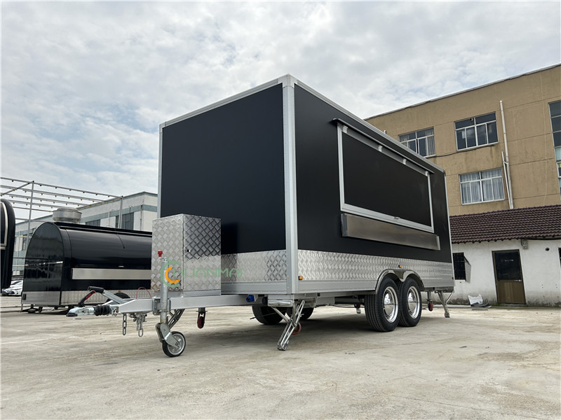 Ice Cream Foodtruck Burger Food Truck, Coffee Food Trailers - Rơ moóc bán hàng: hình 2 Ice Cream Foodtruck Burger Food Truck, Coffee Food Trailers - Rơ moóc bán hàng: hình 2