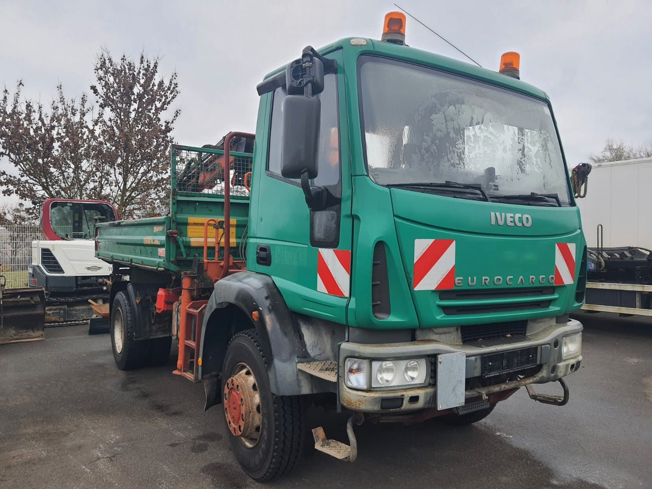 Iveco ML140E18 Dreiseitenkipper 4x4 mit Kran+Greifere - Xe ben: hình 2 Iveco ML140E18 Dreiseitenkipper 4x4 mit Kran+Greifere - Xe ben: hình 2