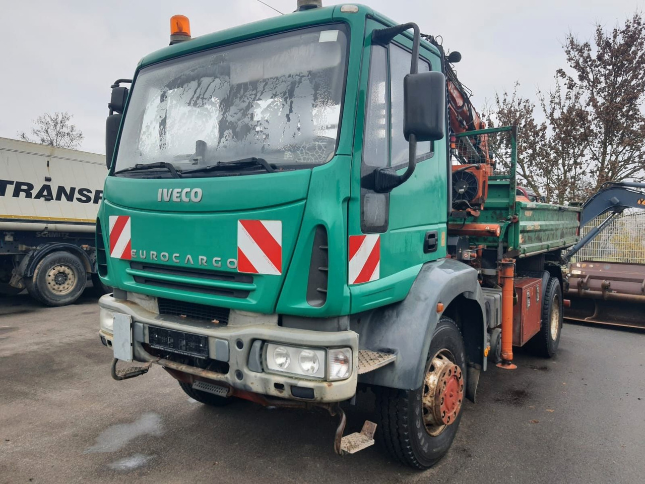 Iveco ML140E18 Dreiseitenkipper 4x4 mit Kran+Greifere - Xe ben: hình 1 Iveco ML140E18 Dreiseitenkipper 4x4 mit Kran+Greifere - Xe ben: hình 1