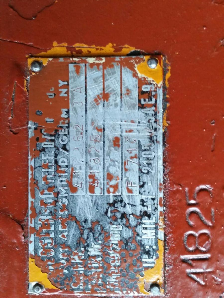 Fuchs 712 - Trục và các bộ phận cho Máy móc xây dựng: hình 5 Fuchs 712 - Trục và các bộ phận cho Máy móc xây dựng: hình 5