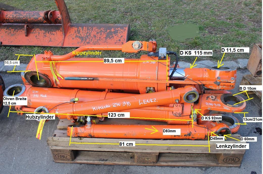 Hitachi ZW 310 - Xi lanh thủy lực cho Máy móc xây dựng: hình 3 Hitachi ZW 310 - Xi lanh thủy lực cho Máy móc xây dựng: hình 3