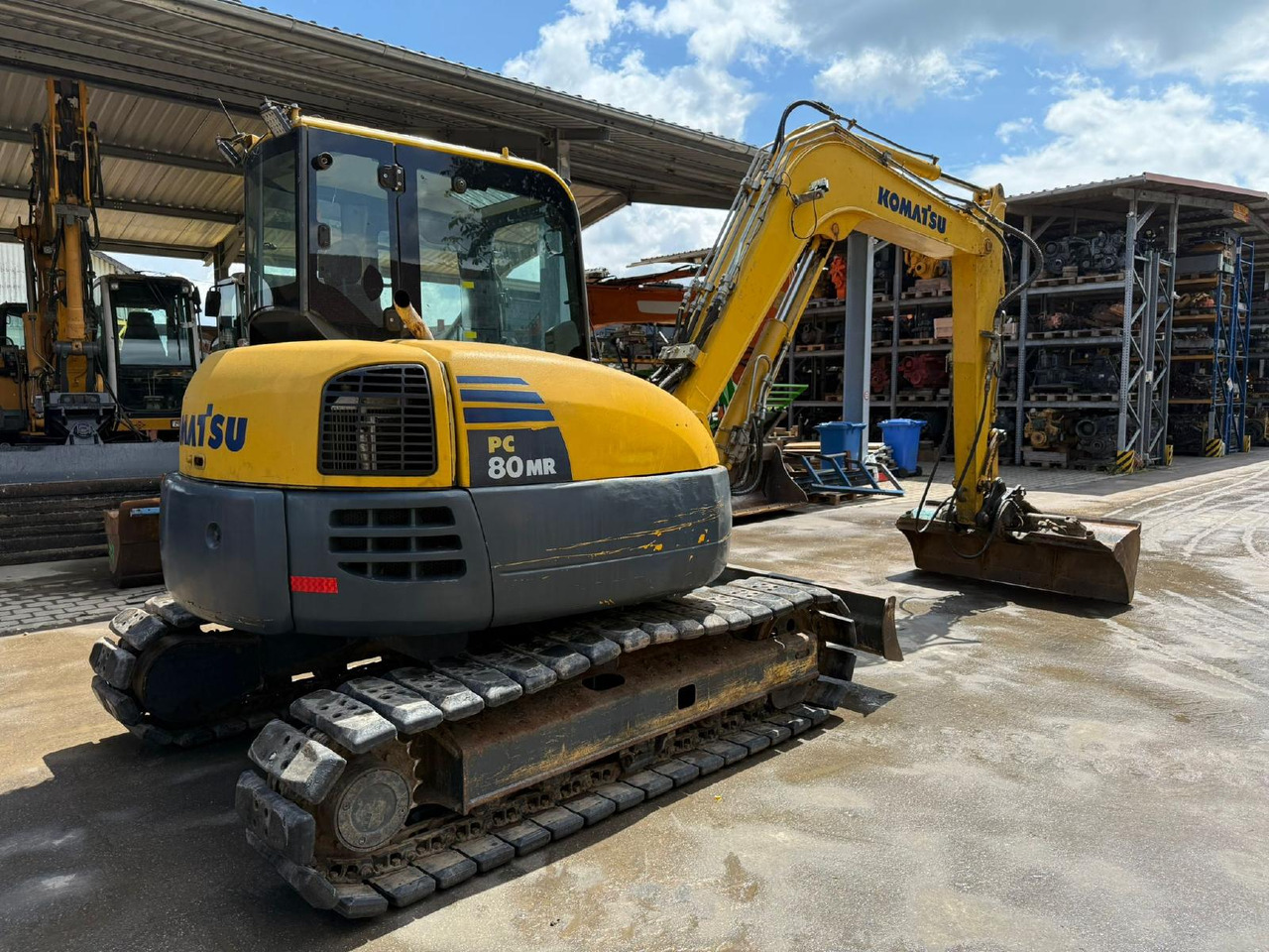 Komatsu PC 80 MR -3 - Máy xúc bánh xích: hình 2 Komatsu PC 80 MR -3 - Máy xúc bánh xích: hình 2