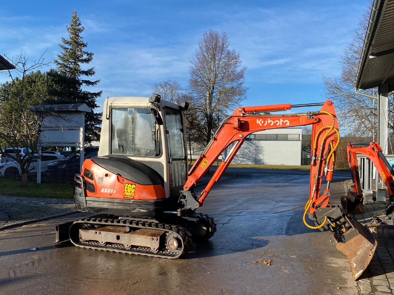 Máy xúc mini Kubota KX 61-3: hình 6