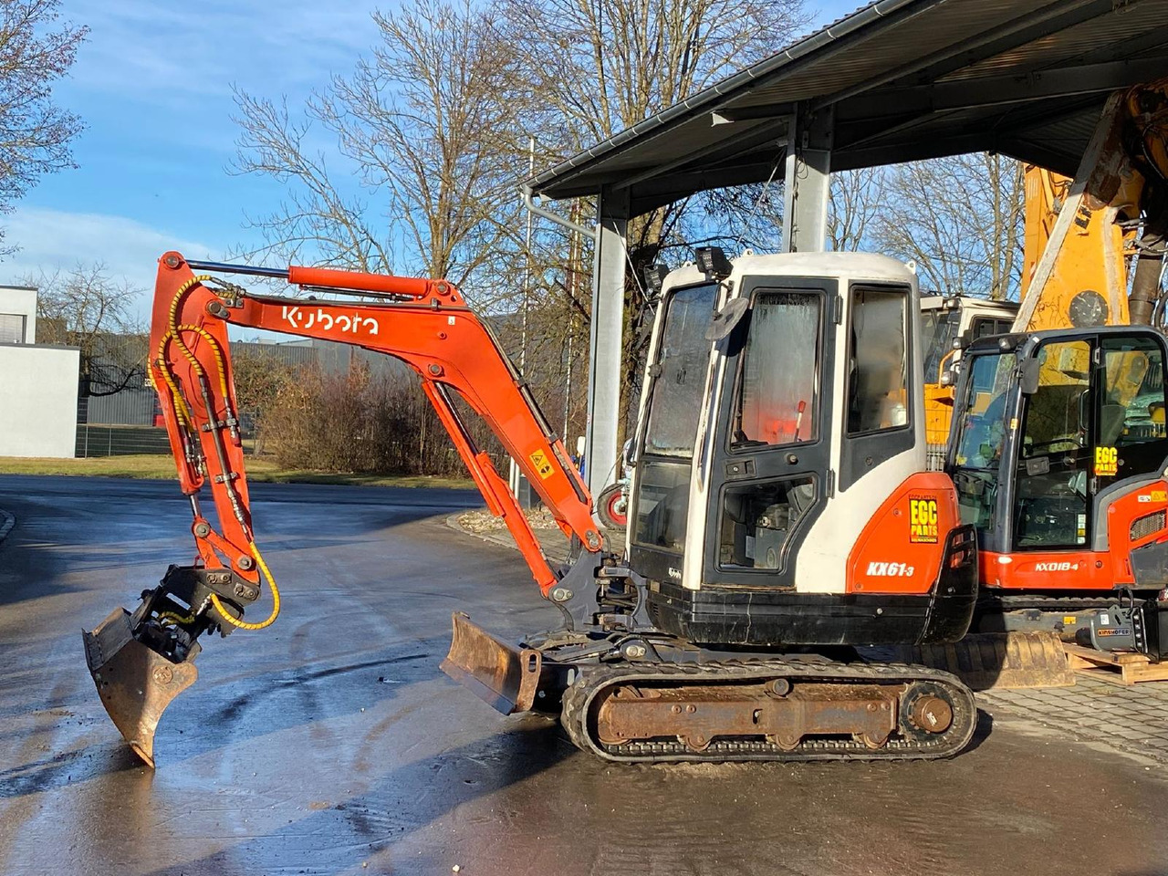 Máy xúc mini Kubota KX 61-3: hình 8