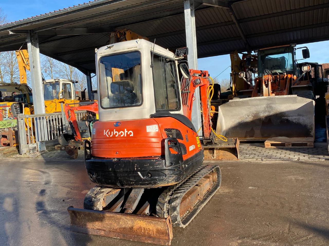 Máy xúc mini Kubota KX 61-3: hình 7