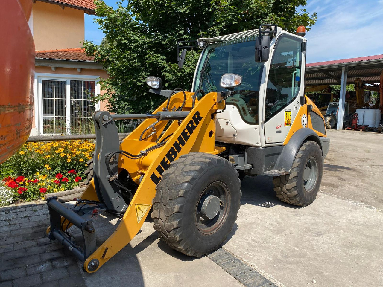 Liebherr L 506 - Máy xúc lật bánh lốp: hình 3 Liebherr L 506 - Máy xúc lật bánh lốp: hình 3