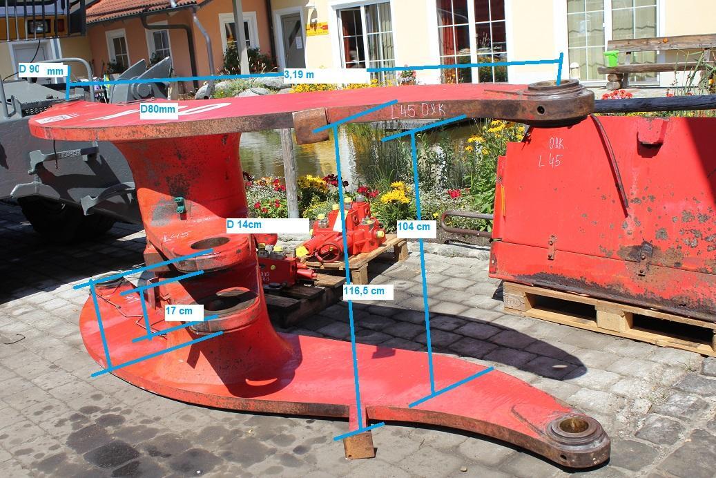 O&K L 45 - Boom cho Máy xúc lật bánh lốp: hình 3 O&K L 45 - Boom cho Máy xúc lật bánh lốp: hình 3