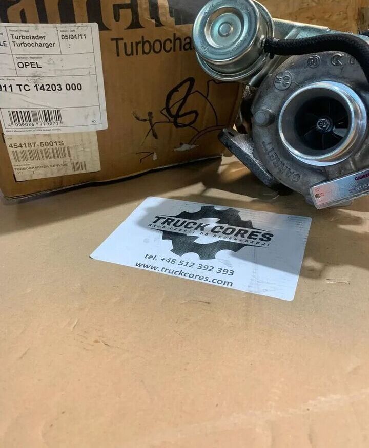 Nowa Turbosprężarka Garrett Opel Astra G/CC 17DTL 50kW/68KM 454187-5001S for car - Bộ tăng áp cho Xe hơi: hình 1 Nowa Turbosprężarka Garrett Opel Astra G/CC 17DTL 50kW/68KM 454187-5001S for car - Bộ tăng áp cho Xe hơi: hình 1