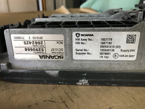 Scania 1857179 Scania truck - ECU cho Xe tải: hình 2 Scania 1857179 Scania truck - ECU cho Xe tải: hình 2
