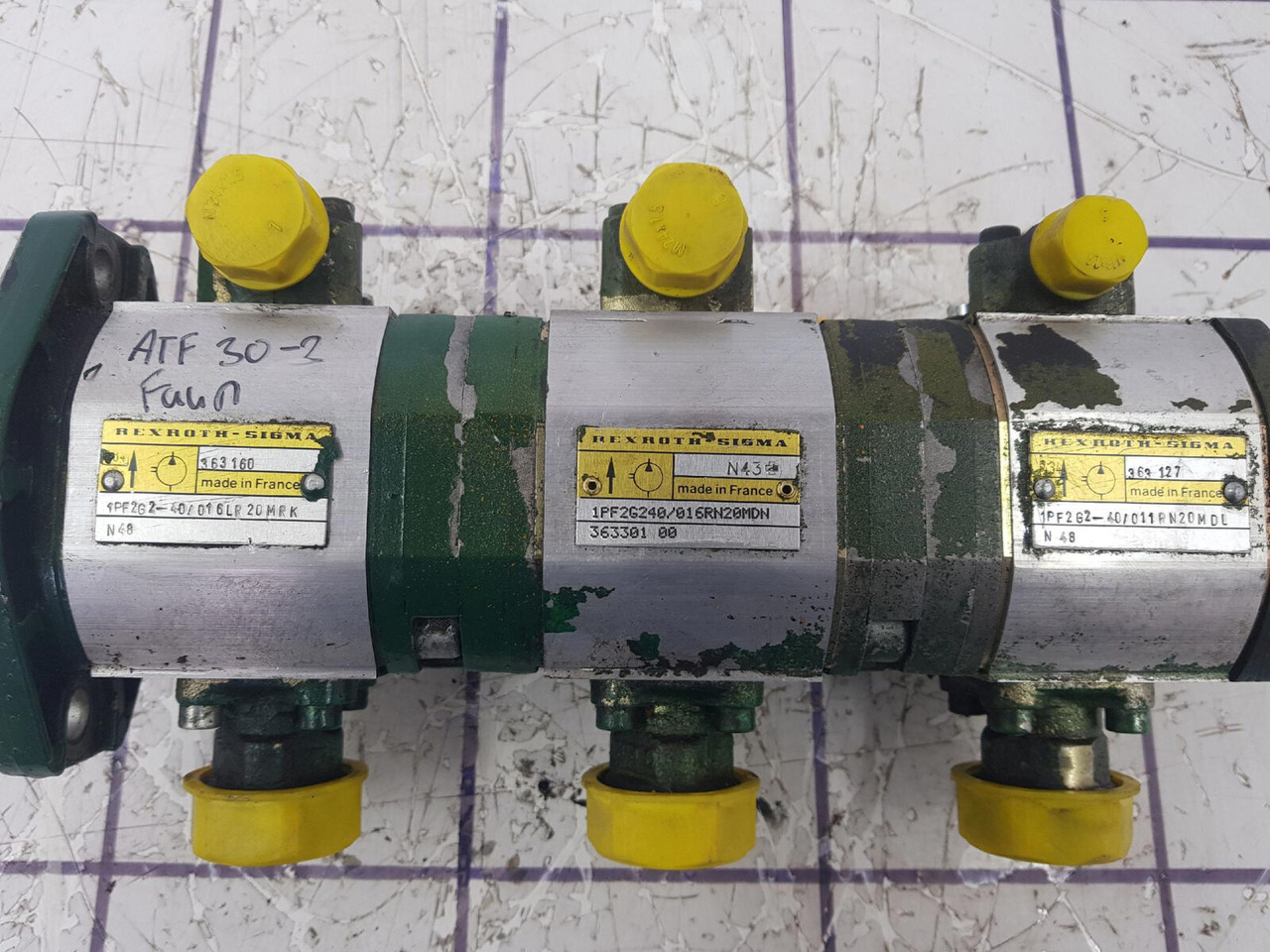 FAUN ATF 30-2 3 way gear pump - Bơm thủy lực cho Cần cẩu: hình 5 FAUN ATF 30-2 3 way gear pump - Bơm thủy lực cho Cần cẩu: hình 5