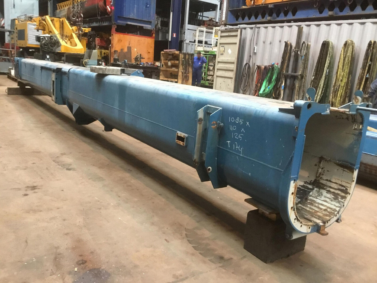 FAUN ATF 40G-2 base section - Boom cho Cẩu bánh lốp: hình 2 FAUN ATF 40G-2 base section - Boom cho Cẩu bánh lốp: hình 2