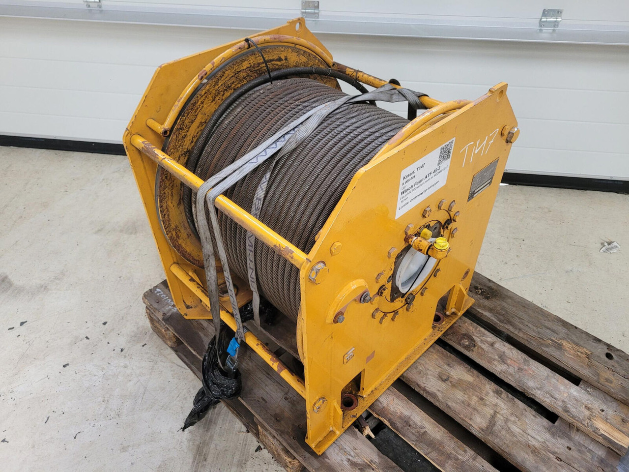 FAUN ATF 45-3 winch - Tay quay cho Cẩu bánh lốp: hình 2 FAUN ATF 45-3 winch - Tay quay cho Cẩu bánh lốp: hình 2