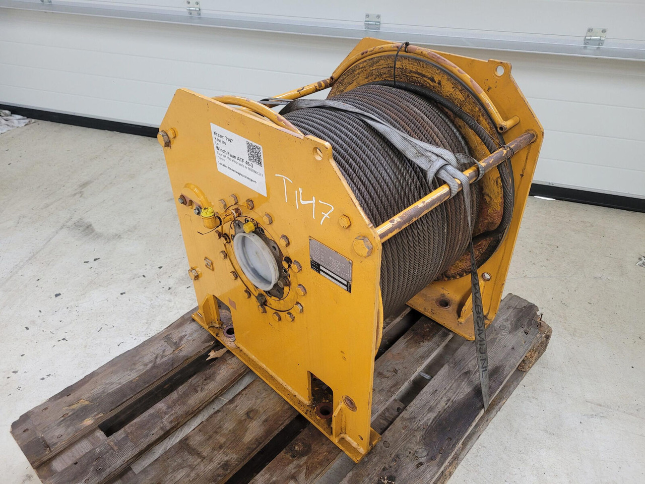 FAUN ATF 45-3 winch - Tay quay cho Cẩu bánh lốp: hình 1 FAUN ATF 45-3 winch - Tay quay cho Cẩu bánh lốp: hình 1