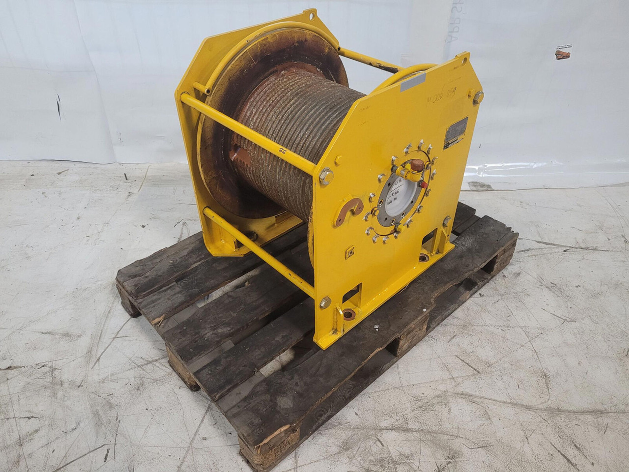 FAUN HK 100 winch - Tay quay cho Cẩu bánh lốp: hình 1 FAUN HK 100 winch - Tay quay cho Cẩu bánh lốp: hình 1