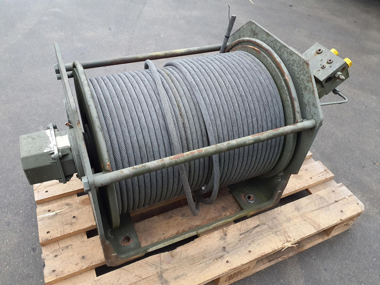 FAUN RTF 25-2 hoist gear HK 075 - Tay quay cho Cẩu bánh lốp: hình 4 FAUN RTF 25-2 hoist gear HK 075 - Tay quay cho Cẩu bánh lốp: hình 4