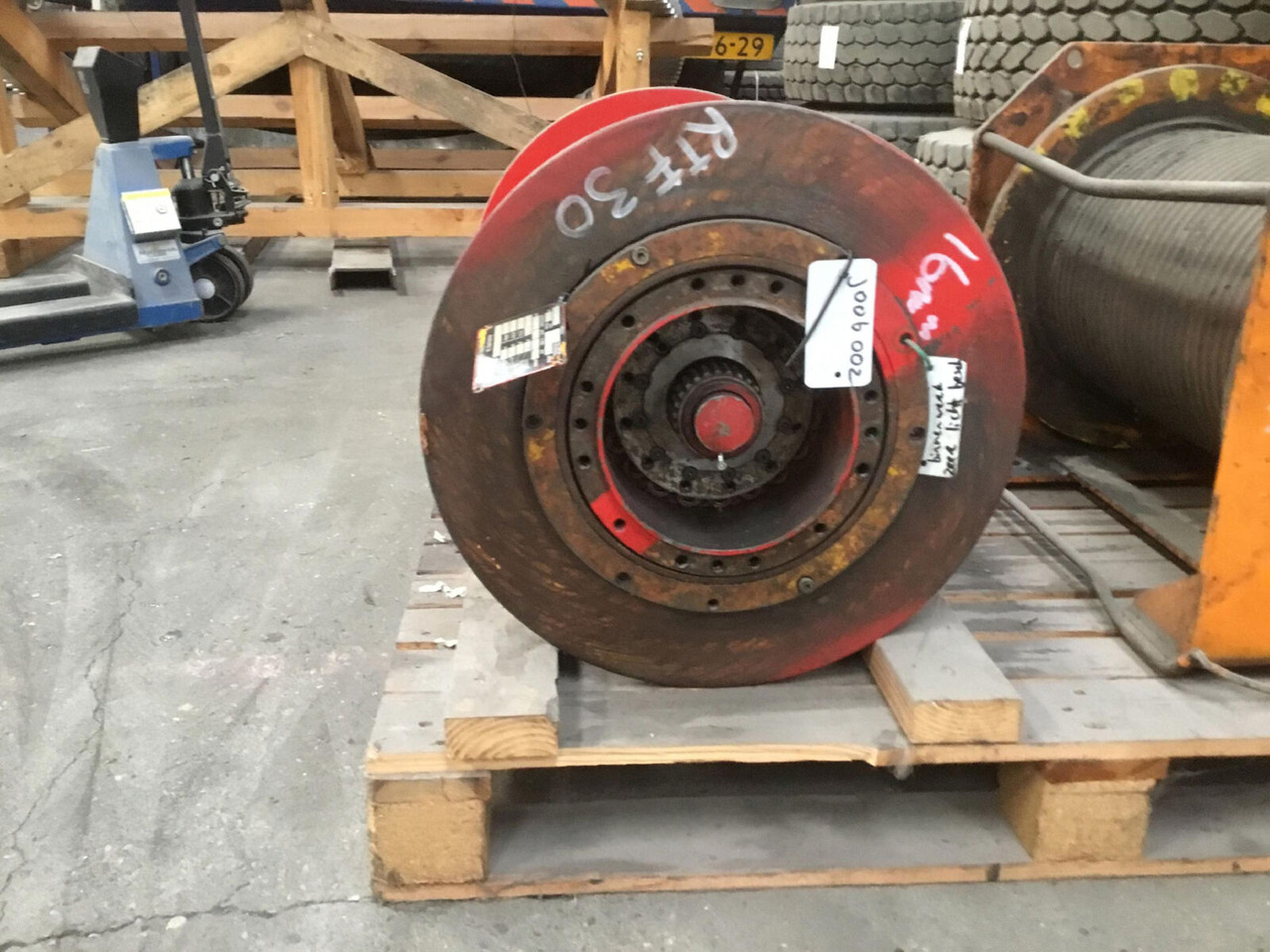 FAUN RTF 30 winch - Tay quay cho Cẩu bánh lốp: hình 3 FAUN RTF 30 winch - Tay quay cho Cẩu bánh lốp: hình 3
