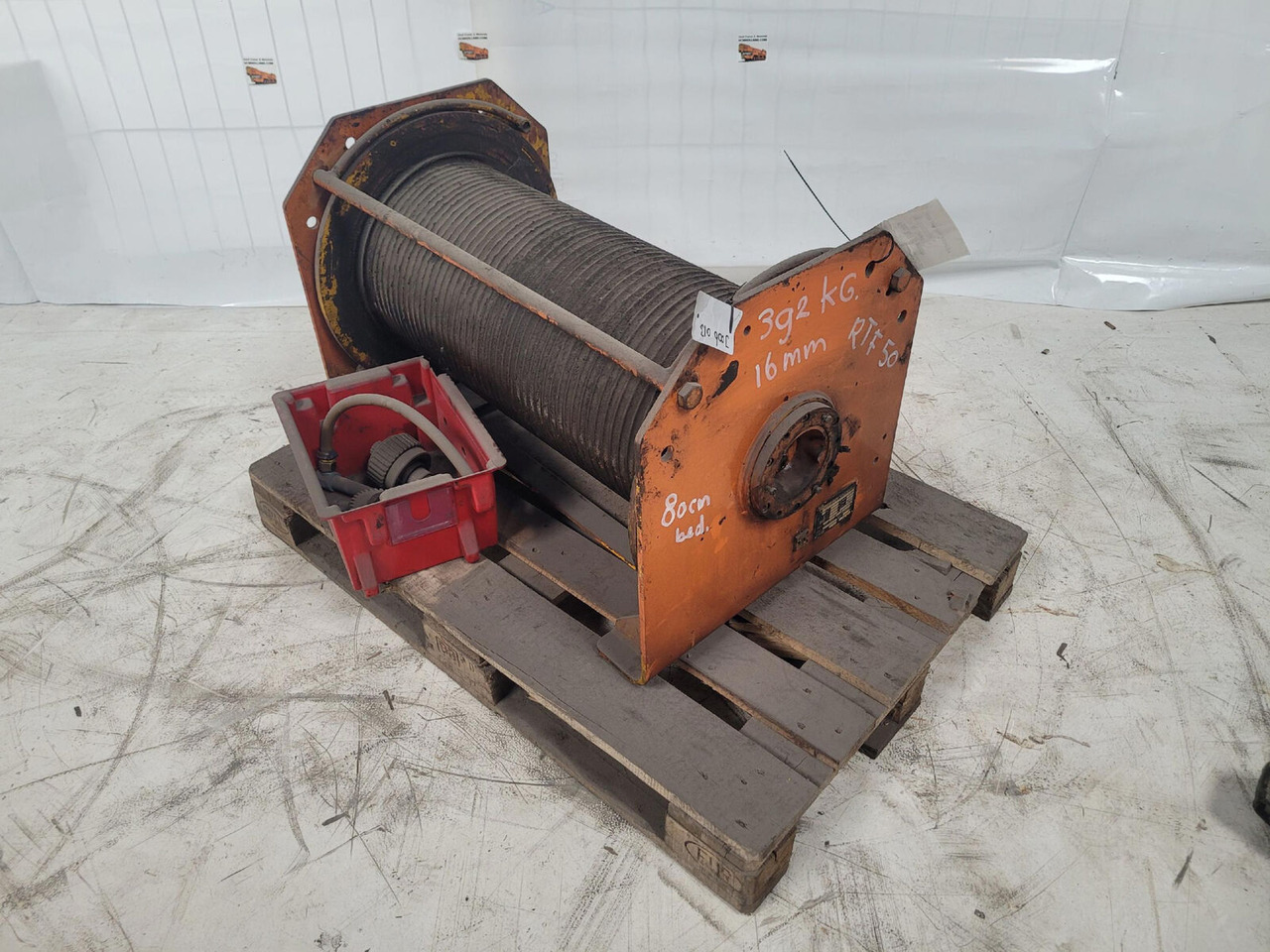 FAUN RTF 50 winch - Tay quay cho Cẩu bánh lốp: hình 4 FAUN RTF 50 winch - Tay quay cho Cẩu bánh lốp: hình 4