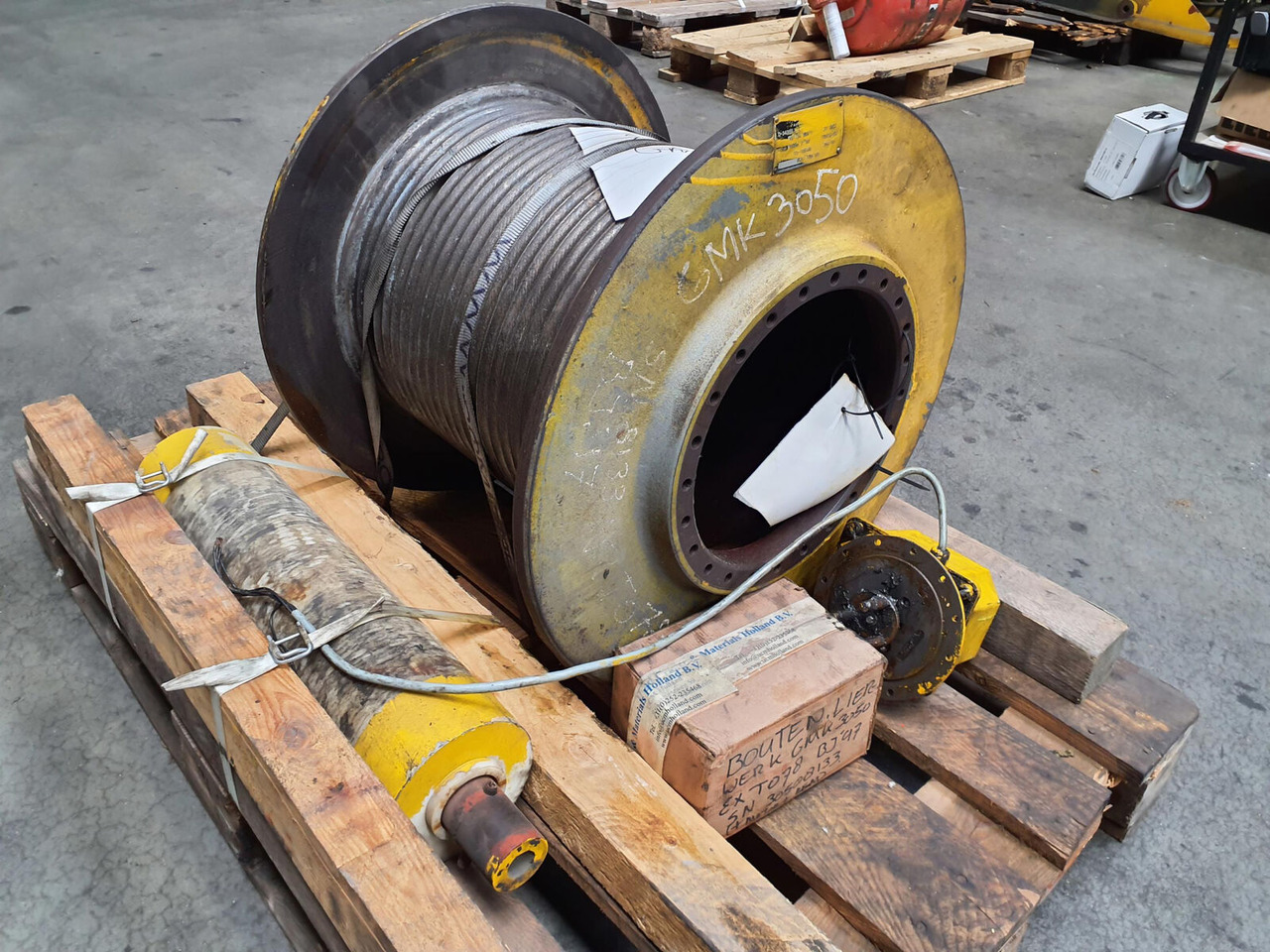 Grove GMK 3050 winch - Tay quay cho Cẩu bánh lốp: hình 3 Grove GMK 3050 winch - Tay quay cho Cẩu bánh lốp: hình 3