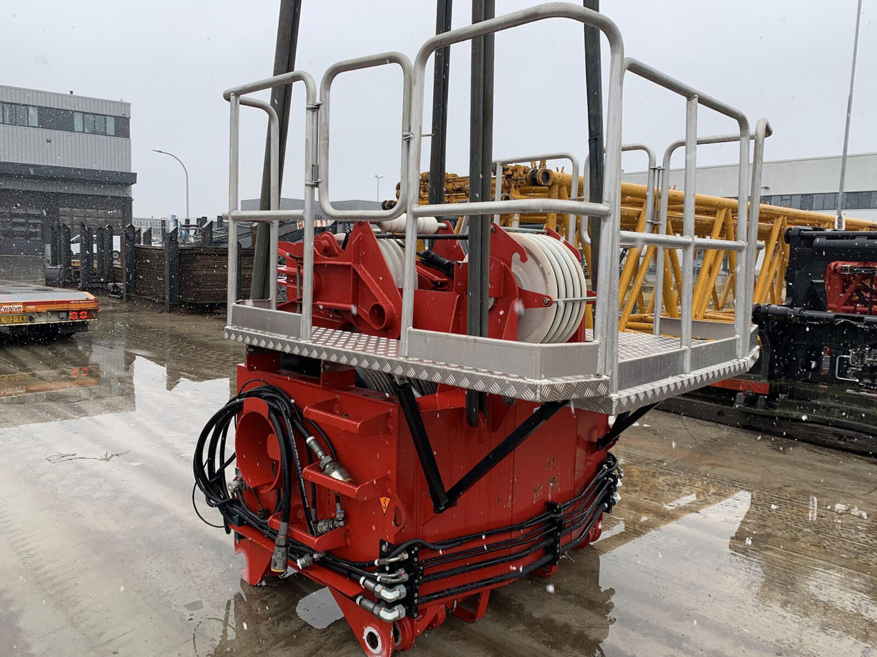 Grove GMK 6400 winch 2 - Tay quay cho Cẩu bánh lốp: hình 1 Grove GMK 6400 winch 2 - Tay quay cho Cẩu bánh lốp: hình 1