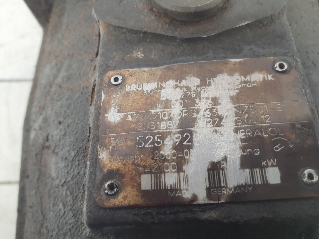 Hydromatik pump - Bơm thủy lực cho Cẩu bánh lốp: hình 5 Hydromatik pump - Bơm thủy lực cho Cẩu bánh lốp: hình 5