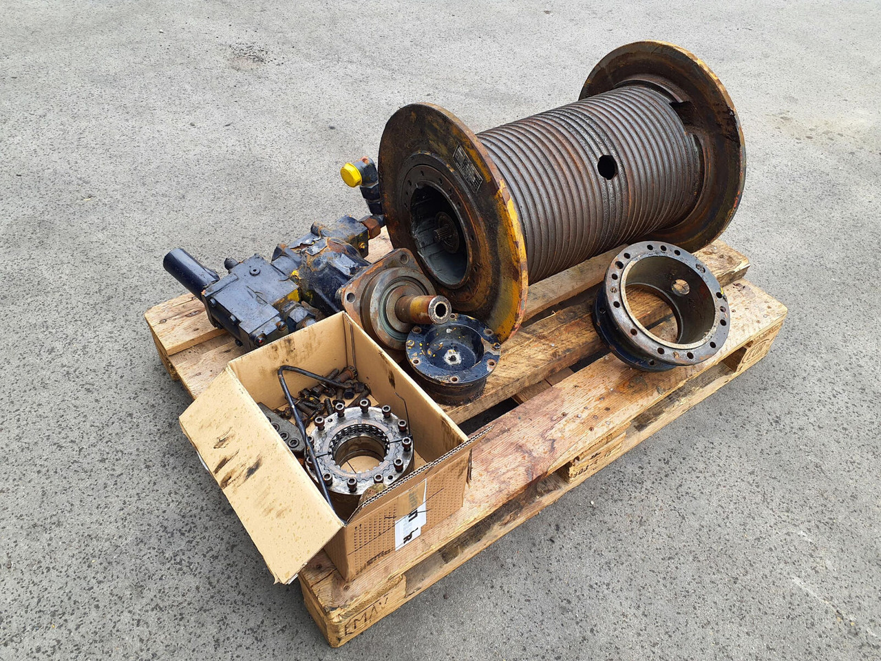 Krupp 35 GMT hoisting gear - Tay quay cho Cần cẩu: hình 3 Krupp 35 GMT hoisting gear - Tay quay cho Cần cẩu: hình 3