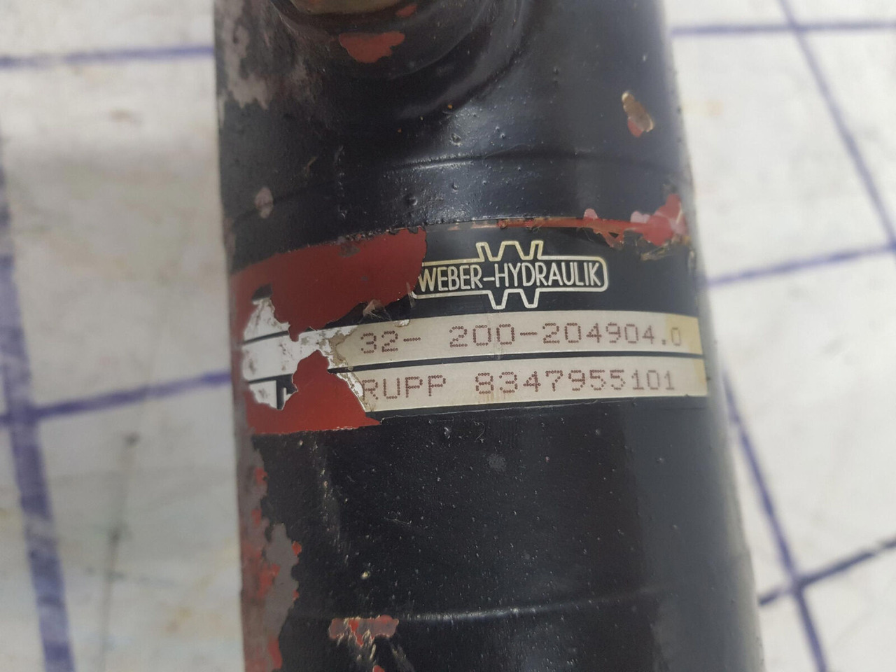 Krupp KMK 3045 steering cylinder - Xi lanh thủy lực cho Cẩu bánh lốp: hình 5 Krupp KMK 3045 steering cylinder - Xi lanh thủy lực cho Cẩu bánh lốp: hình 5