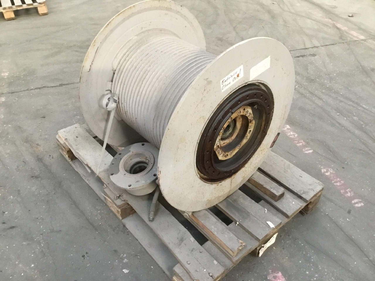 Krupp KMK 4060 winch - Tay quay cho Cẩu bánh lốp: hình 1 Krupp KMK 4060 winch - Tay quay cho Cẩu bánh lốp: hình 1
