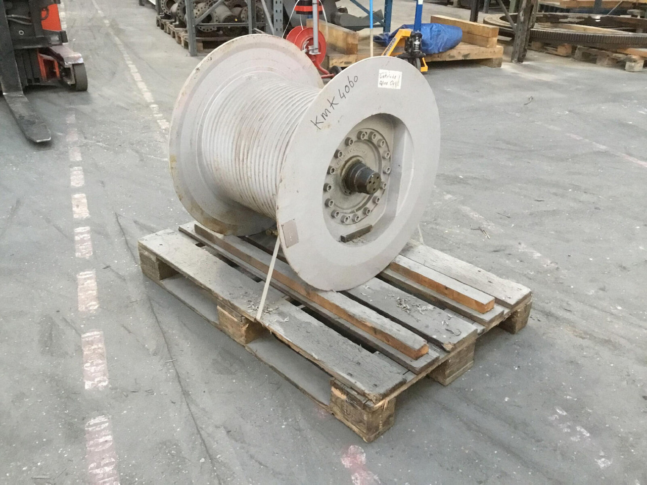 Krupp KMK 4060 winch - Tay quay cho Cẩu bánh lốp: hình 4 Krupp KMK 4060 winch - Tay quay cho Cẩu bánh lốp: hình 4