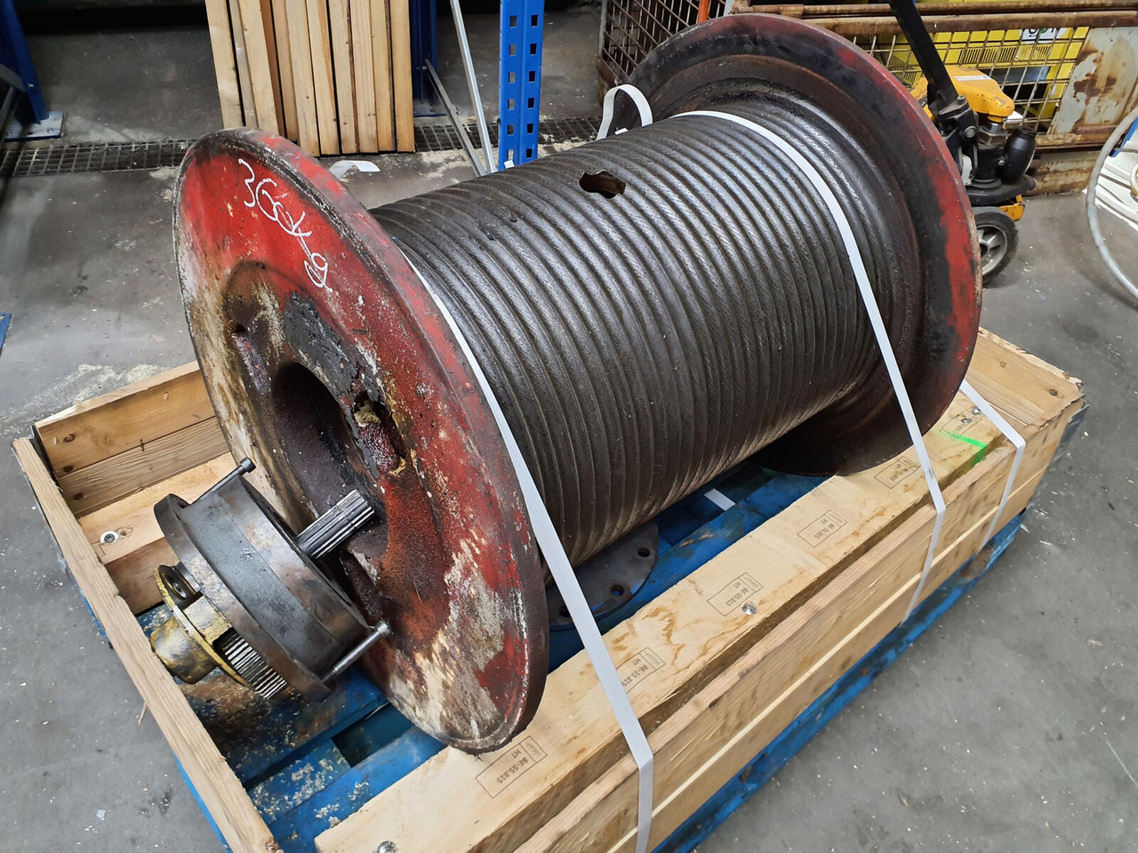 Krupp KMK 4070 winch - Tay quay cho Cẩu bánh lốp: hình 1 Krupp KMK 4070 winch - Tay quay cho Cẩu bánh lốp: hình 1