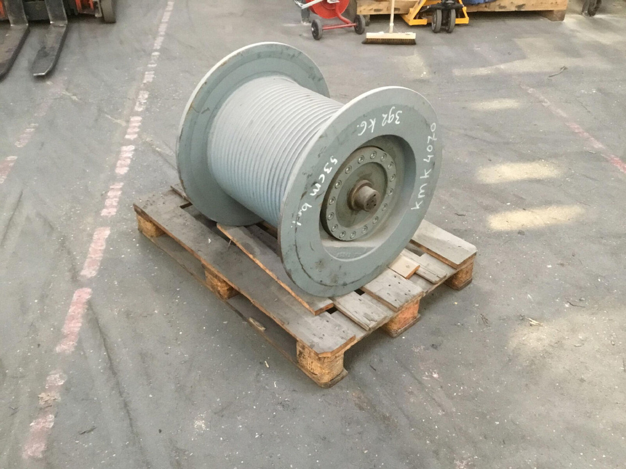 Krupp KMK 4070 winch - Tay quay cho Cẩu bánh lốp: hình 4 Krupp KMK 4070 winch - Tay quay cho Cẩu bánh lốp: hình 4