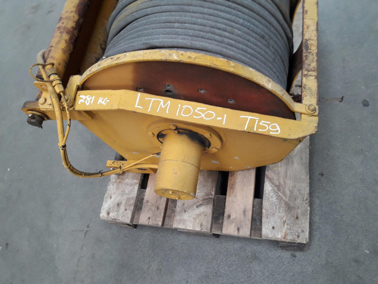 Liebherr LTM 1050-1 winch - Tay quay cho Cẩu bánh lốp: hình 3 Liebherr LTM 1050-1 winch - Tay quay cho Cẩu bánh lốp: hình 3