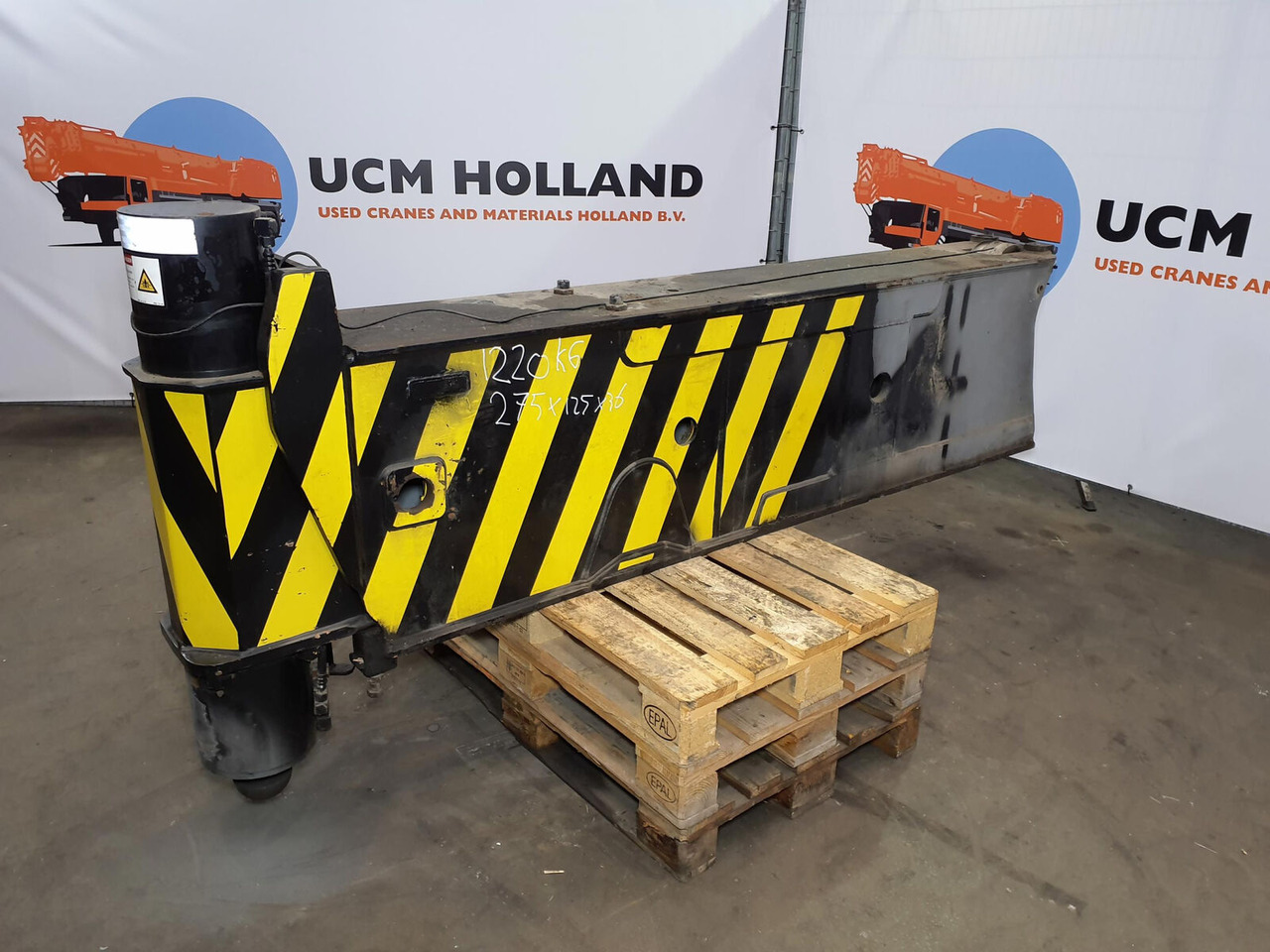 Liebherr LTM 1200/1 sliding beam rear pre assembled - Hệ thống treo cho Cần cẩu: hình 2 Liebherr LTM 1200/1 sliding beam rear pre assembled - Hệ thống treo cho Cần cẩu: hình 2