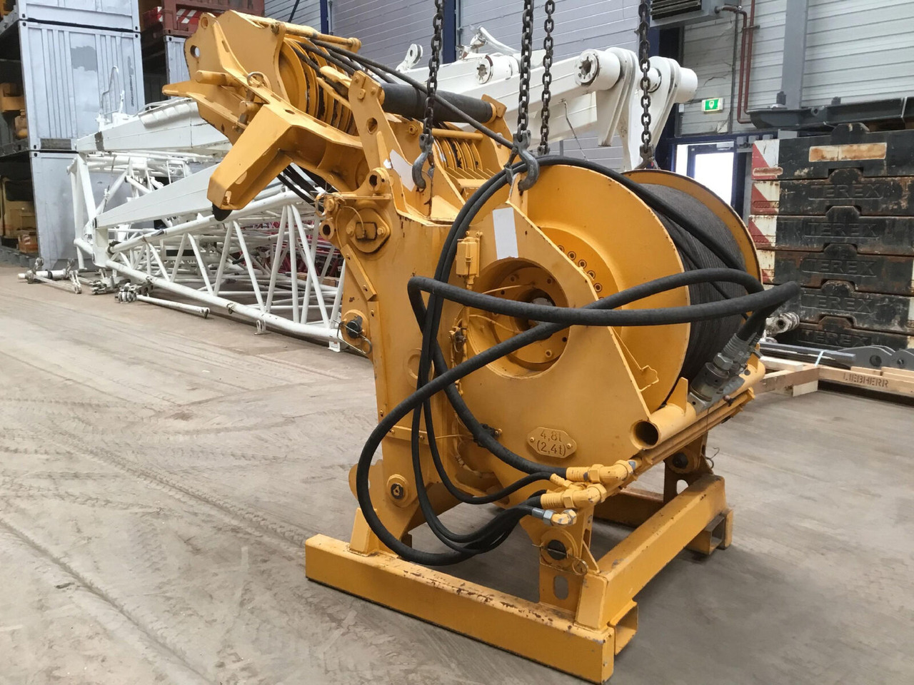 Liebherr LTM 1400-7.1 3rd winch - Tay quay cho Cẩu bánh lốp: hình 3 Liebherr LTM 1400-7.1 3rd winch - Tay quay cho Cẩu bánh lốp: hình 3