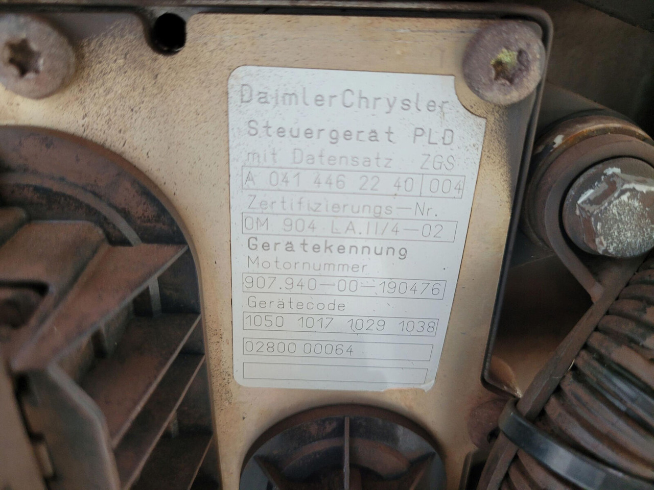 Mercedes-Benz AC 100 engine Mercedes OM 904 LA - Động cơ cho Cẩu bánh lốp: hình 5 Mercedes-Benz AC 100 engine Mercedes OM 904 LA - Động cơ cho Cẩu bánh lốp: hình 5