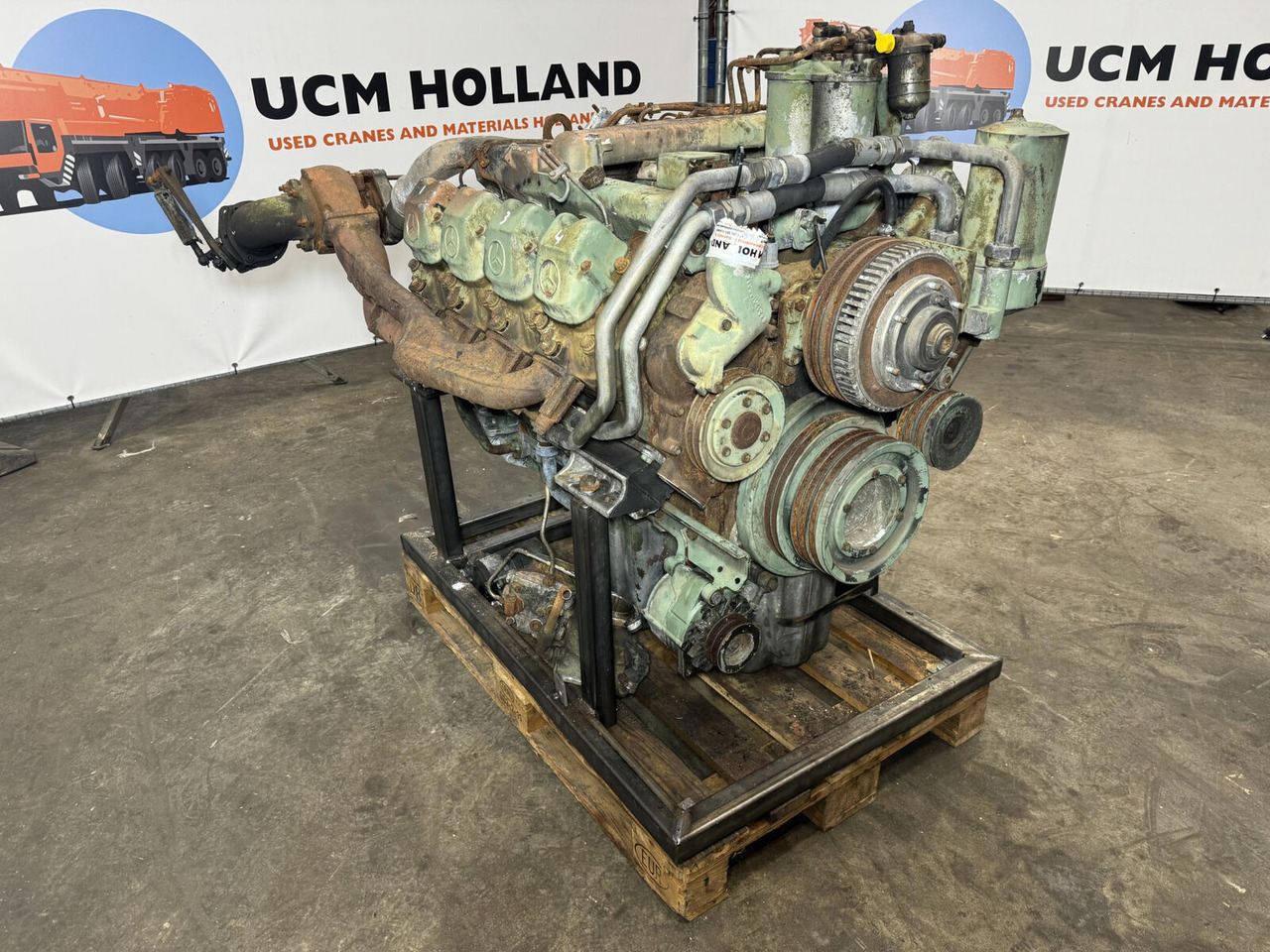 Mercedes-Benz Mercedes OM 442 A - Động cơ cho Cẩu bánh lốp: hình 1 Mercedes-Benz Mercedes OM 442 A - Động cơ cho Cẩu bánh lốp: hình 1
