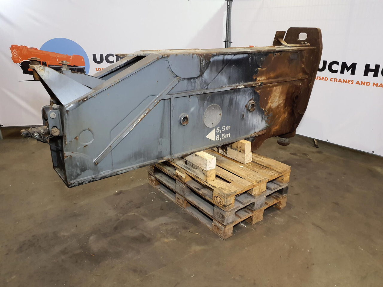 Terex AC 350-1 outrigger beam complete front - Hệ thống treo cho Cẩu bánh lốp: hình 4 Terex AC 350-1 outrigger beam complete front - Hệ thống treo cho Cẩu bánh lốp: hình 4