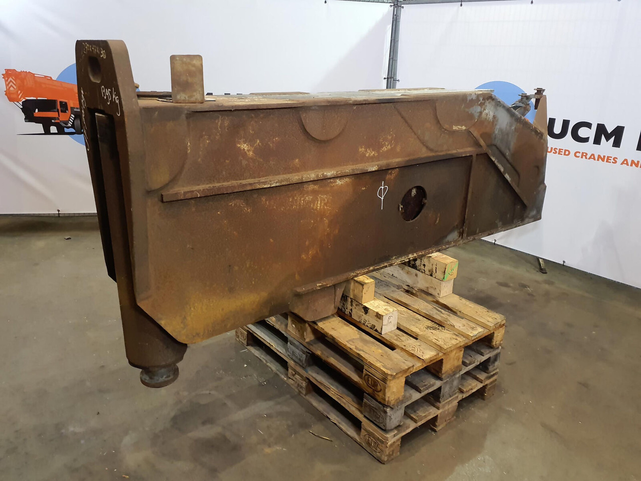 Terex AC 350-1 outrigger beam complete front - Hệ thống treo cho Cẩu bánh lốp: hình 2 Terex AC 350-1 outrigger beam complete front - Hệ thống treo cho Cẩu bánh lốp: hình 2