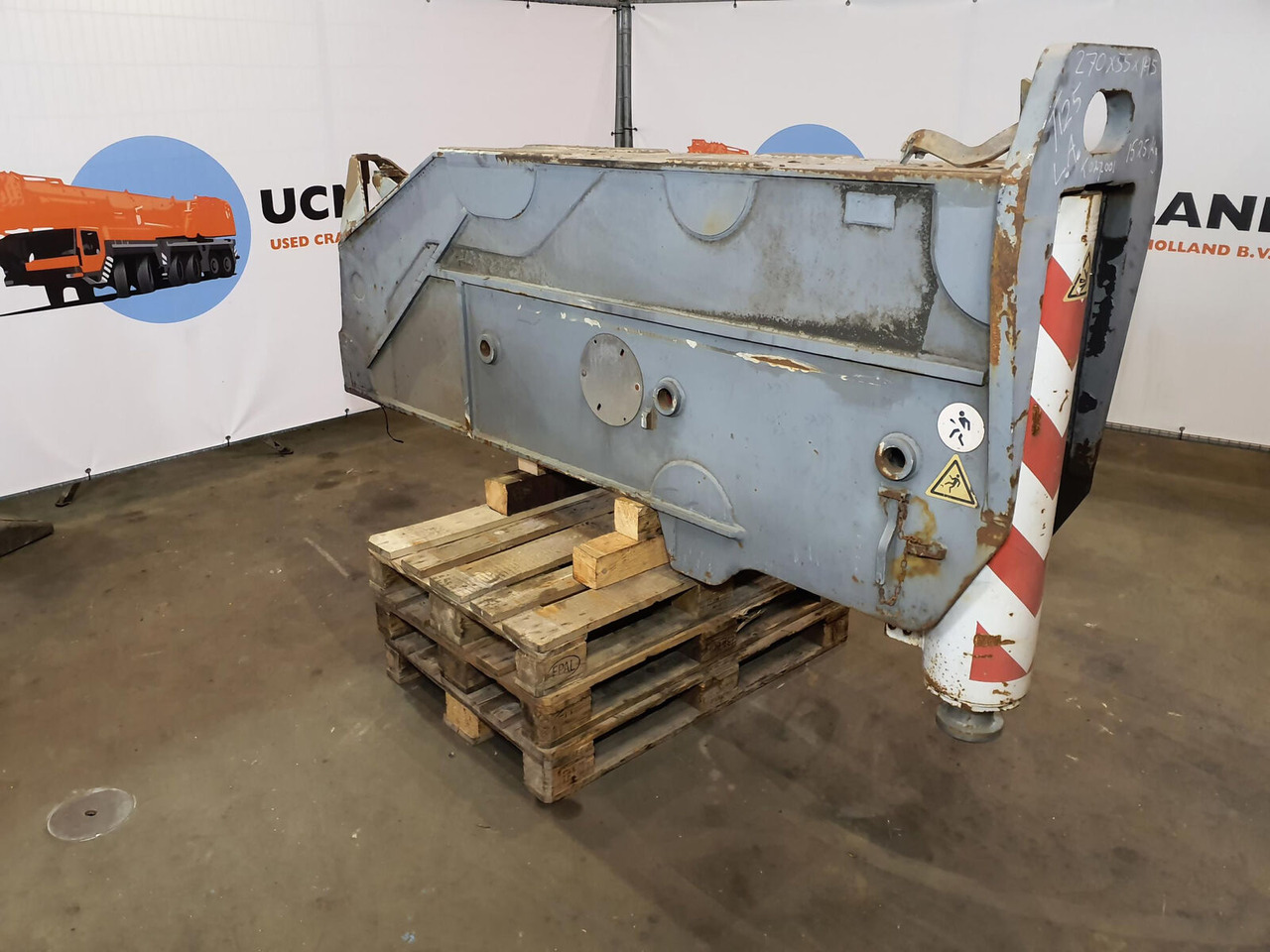 Terex AC 350-1 outrigger beam complete rear - Hệ thống treo cho Cẩu bánh lốp: hình 1 Terex AC 350-1 outrigger beam complete rear - Hệ thống treo cho Cẩu bánh lốp: hình 1