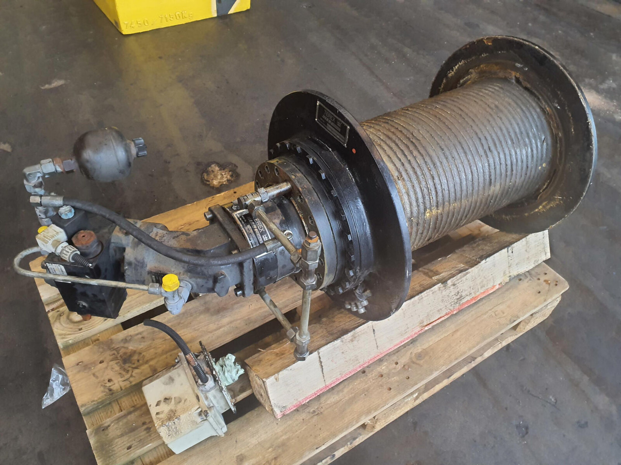 Terex AC 50-1 hoist gear - Tay quay cho Cẩu bánh lốp: hình 1 Terex AC 50-1 hoist gear - Tay quay cho Cẩu bánh lốp: hình 1