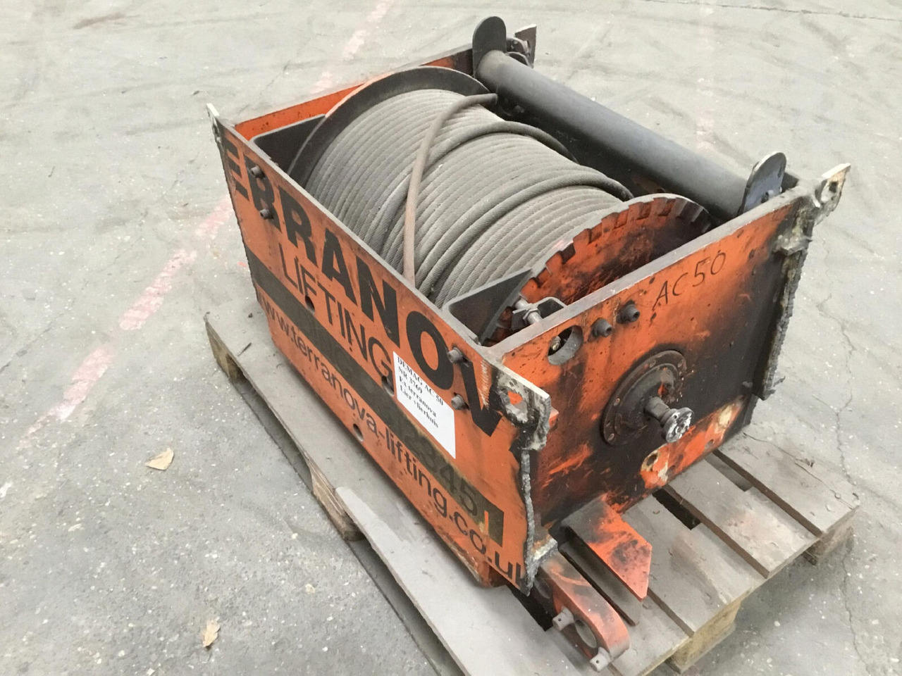 Terex AC 50/155 winch - Tay quay cho Cẩu bánh lốp: hình 3 Terex AC 50/155 winch - Tay quay cho Cẩu bánh lốp: hình 3