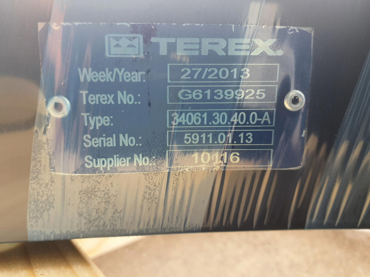 Terex Challenger 3160 slewing ring - Vòng bánh răng xoay cho Cẩu bánh lốp: hình 5 Terex Challenger 3160 slewing ring - Vòng bánh răng xoay cho Cẩu bánh lốp: hình 5