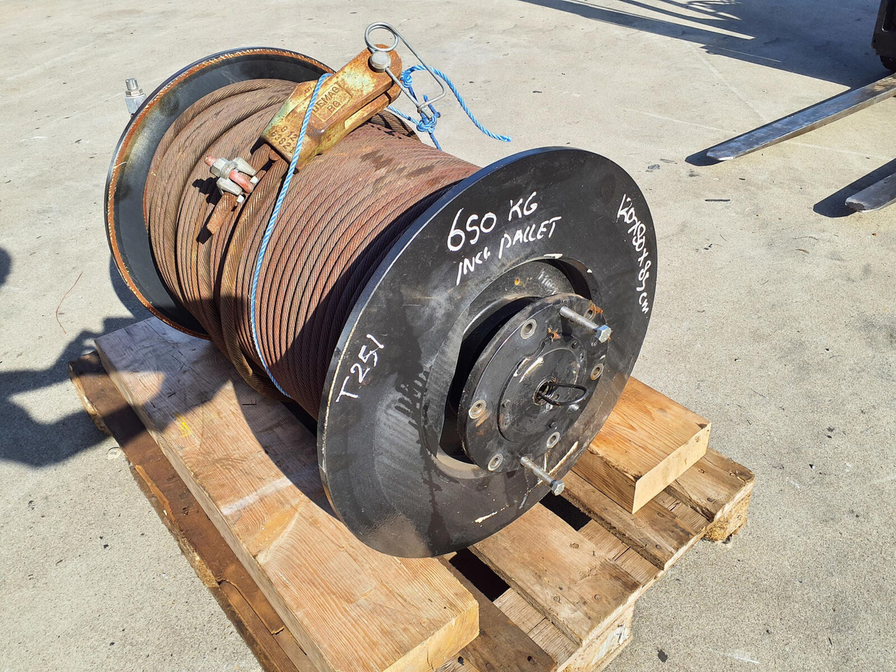 Terex Challenger 3160 winch - Tay quay cho Cẩu bánh lốp: hình 5 Terex Challenger 3160 winch - Tay quay cho Cẩu bánh lốp: hình 5