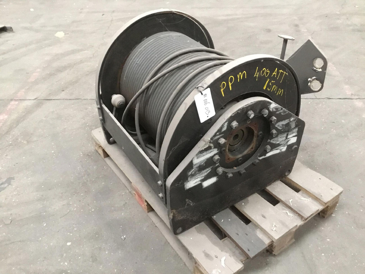 Terex PPM 400 ATT winch - Tay quay cho Cẩu bánh lốp: hình 1 Terex PPM 400 ATT winch - Tay quay cho Cẩu bánh lốp: hình 1