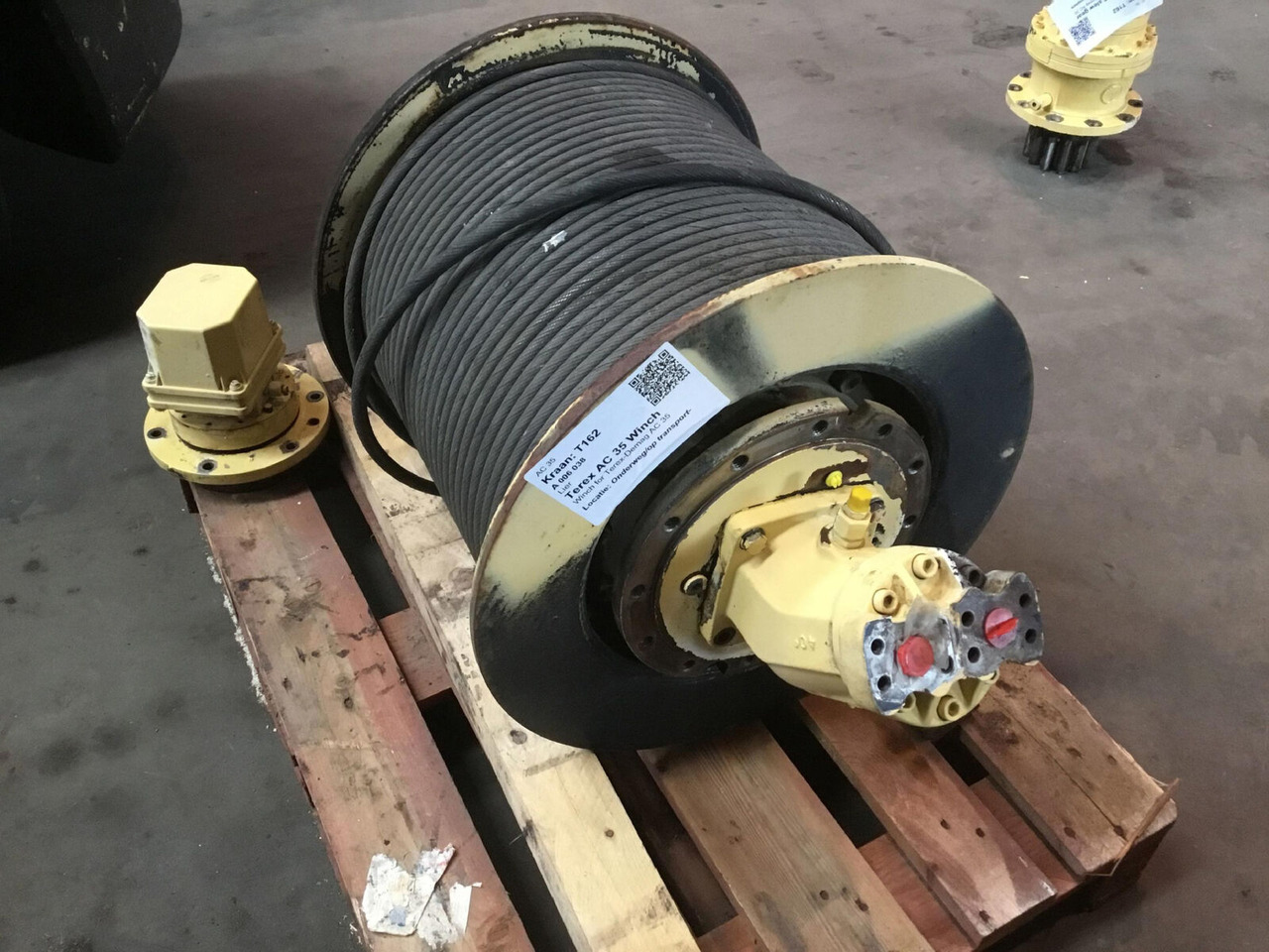 Terex Terex AC 35 Winch - Tay quay cho Cẩu bánh lốp: hình 1 Terex Terex AC 35 Winch - Tay quay cho Cẩu bánh lốp: hình 1