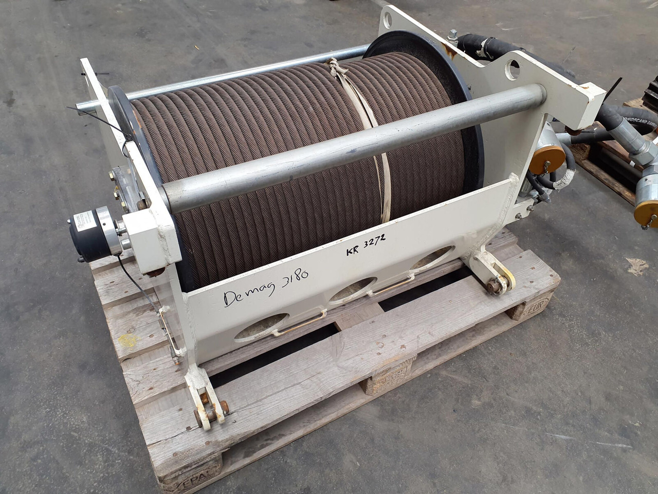 Terex Terex Challenger 3180 winch - Tay quay cho Cẩu bánh lốp: hình 2 Terex Terex Challenger 3180 winch - Tay quay cho Cẩu bánh lốp: hình 2