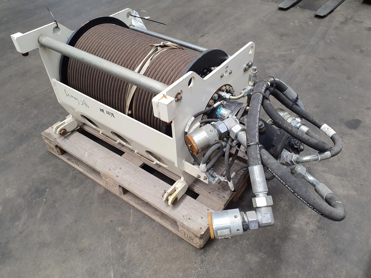 Terex Terex Challenger 3180 winch - Tay quay cho Cẩu bánh lốp: hình 1 Terex Terex Challenger 3180 winch - Tay quay cho Cẩu bánh lốp: hình 1