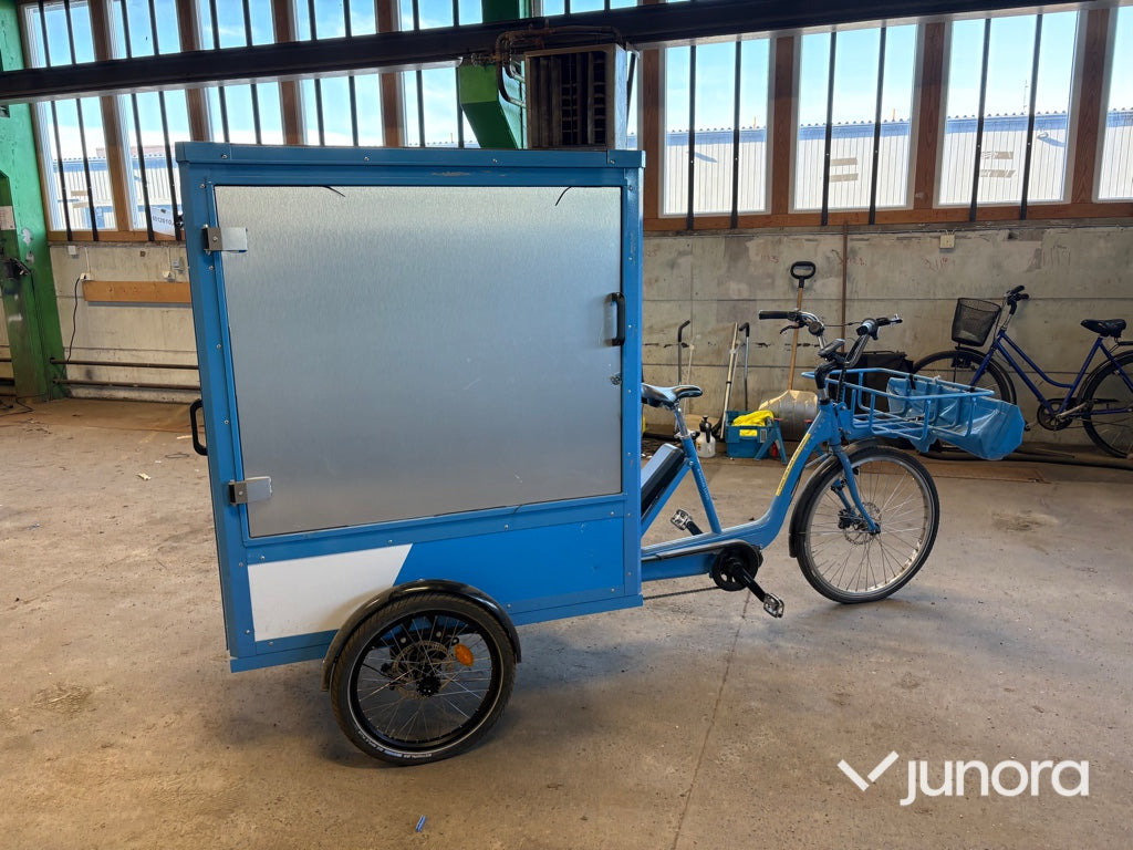 Elcykel - Monark Cargo Centro - Xe máy: hình 1 Elcykel - Monark Cargo Centro - Xe máy: hình 1