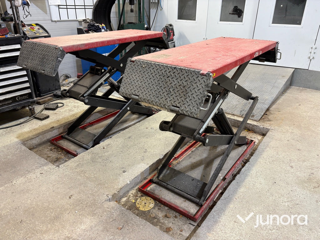 Fordonslyft / Saxlyft - Werther, Stratos SRE, 3500kg - Trang thiết bị xưởng: hình 1 Fordonslyft / Saxlyft - Werther, Stratos SRE, 3500kg - Trang thiết bị xưởng: hình 1